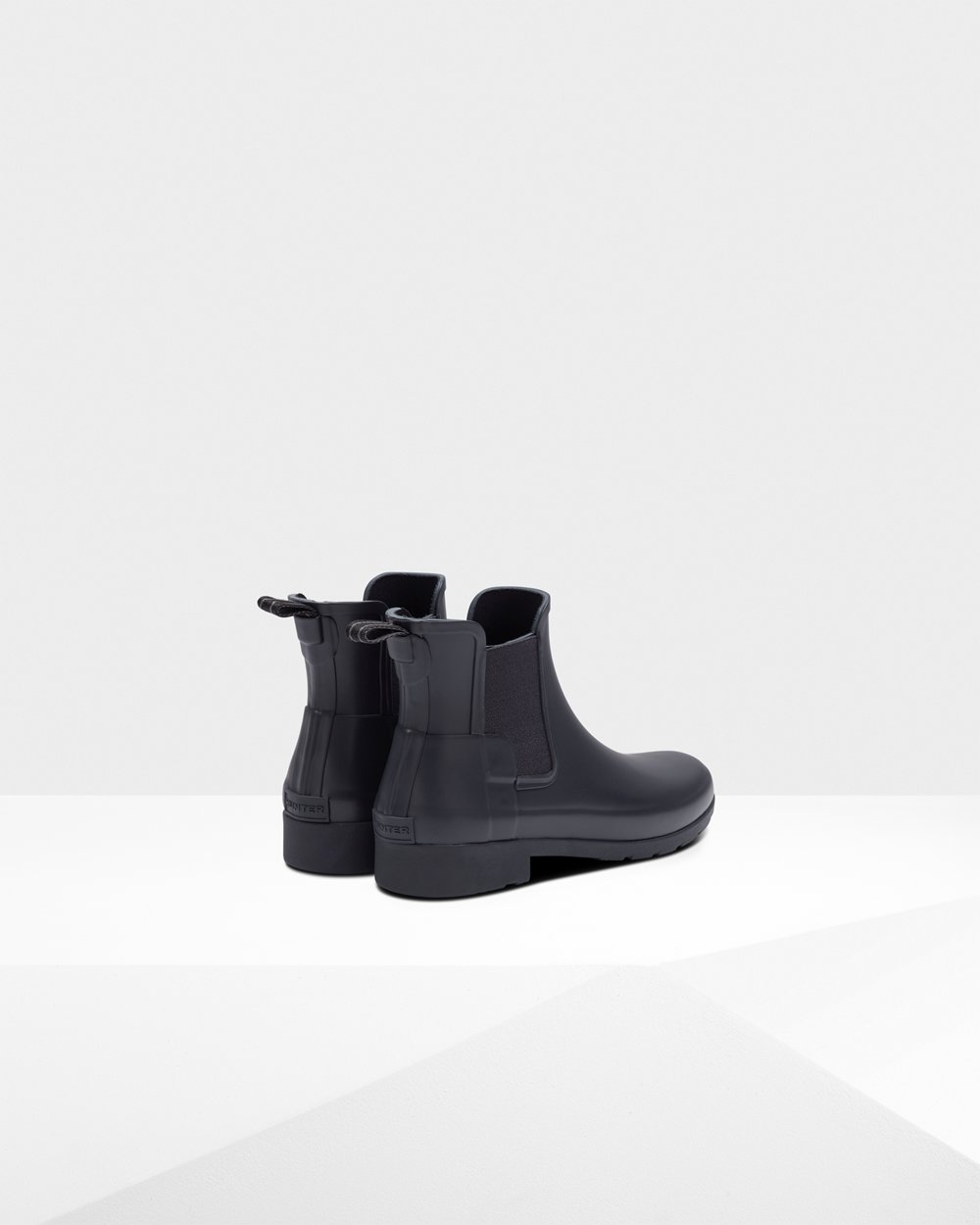Botas Chelsea Hunter Feminina Azul Marinho - Refined Slim Fit - 45DPQZRNT